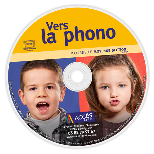 CD Audio Vers la phono MS.