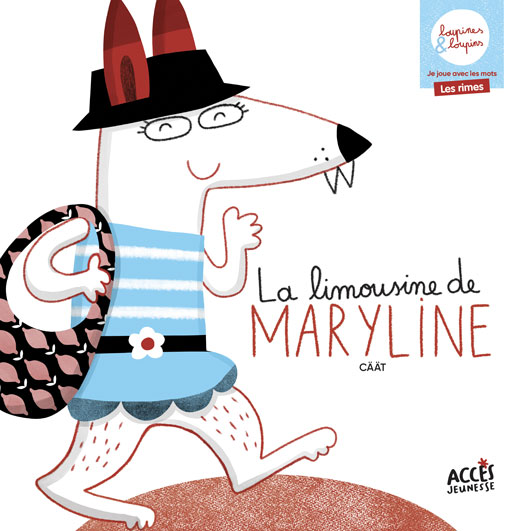 Couverture du livre jeunesse La limousine d'Accès Jeunesse, illustré par Maryline la loupine.